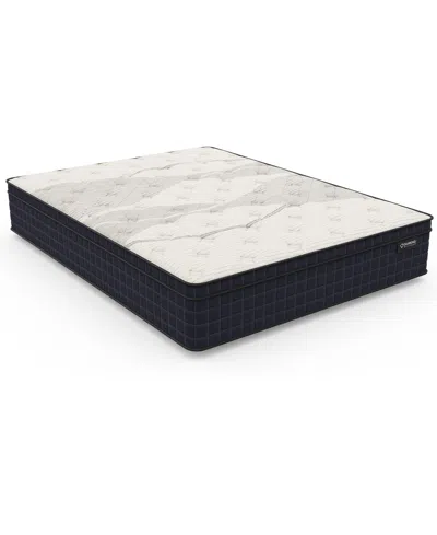 Diamond Mattress Nina 12.5" Hybrid Copper Firm Pillow Top Mattress, Full In Transparent