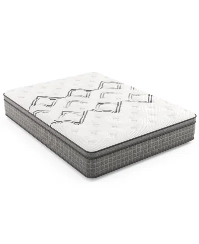 Diamond Mattress Soto 12.5" Hybrid Medium Pillow Top Mattress, Full In Transparent