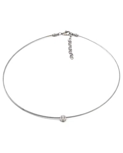 DIAMOND SELECT CUTS 0.02 CT. TW. DIAMOND SILVER NECKLACE