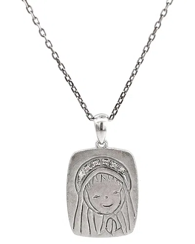 DIAMOND SELECT CUTS 0.02 CT. TW. DIAMOND SILVER NECKLACE
