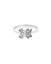 Diamond Select Cuts 0.03 Ct. Tw. Diamond Silver Ring