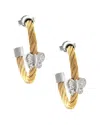 Diamond Select Cuts 0.04 Ct. Tw. Diamond Silver Earrings