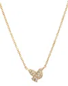 Diamond Select Cuts 0.05 Ct. Tw. Diamond 14k Necklace In Gold