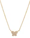 Diamond Select Cuts 0.05 Ct. Tw. Diamond 14k Necklace In Gold