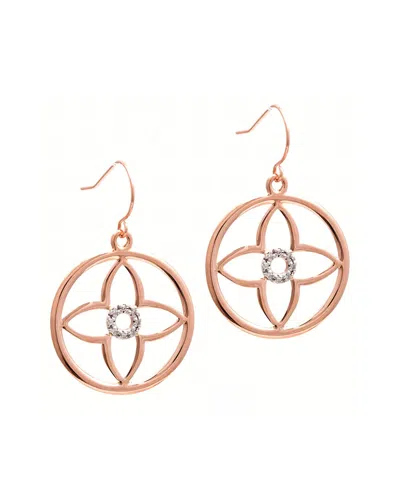 DIAMOND SELECT CUTS 0.05 CT. TW. DIAMOND 14K ROSE GOLD EARRINGS