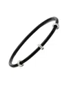 Diamond Select Cuts 0.05 Ct. Tw. Diamond Silver Bangle