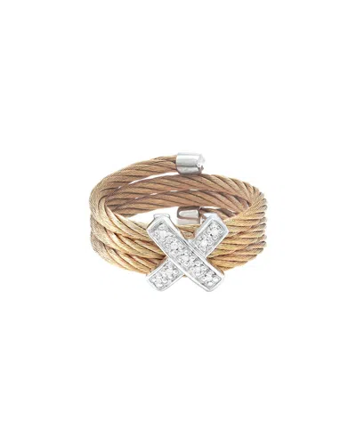 DIAMOND SELECT CUTS 0.05 CT. TW. DIAMOND SILVER RING