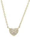 Diamond Select Cuts 0.06 Ct. Tw. Diamond 14k Necklace In Gold