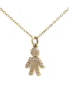 Diamond Select Cuts 0.06 Ct. Tw. Diamond 14k Necklace In Gold
