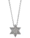 Diamond Select Cuts 0.06 Ct. Tw. Diamond Silver Necklace In Silver