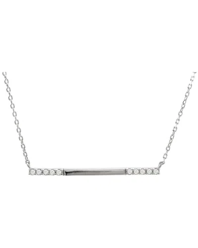DIAMOND SELECT CUTS 0.06 CT. TW. DIAMOND SILVER NECKLACE