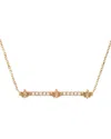 Diamond Select Cuts 0.07 Ct. Tw. Diamond 14k Necklace In Gold