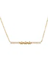 Diamond Select Cuts 0.07 Ct. Tw. Diamond 14k Necklace In Gold