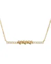 Diamond Select Cuts 0.07 Ct. Tw. Diamond 14k Necklace In Gold