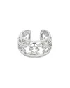 Diamond Select Cuts 0.07 Ct. Tw. Diamond Silver Ring In Metallic