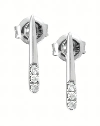 DIAMOND SELECT CUTS 0.08 CT. TW. DIAMOND 14K EARRINGS