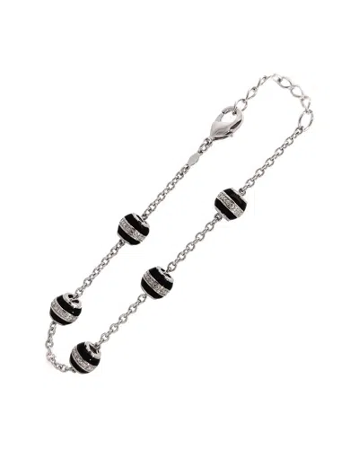 DIAMOND SELECT CUTS 0.09 CT. TW. DIAMOND SILVER BRACELET
