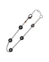 Diamond Select Cuts 0.09 Ct. Tw. Diamond Silver Bracelet