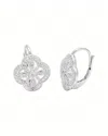 Diamond Select Cuts 0.09 Ct. Tw. Diamond Silver Earrings