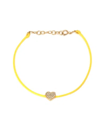 Diamond Select Cuts 0.10 Ct. Tw. Diamond 14k Bracelet In Yellow
