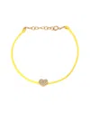 Diamond Select Cuts 0.10 Ct. Tw. Diamond 14k Bracelet In Gold