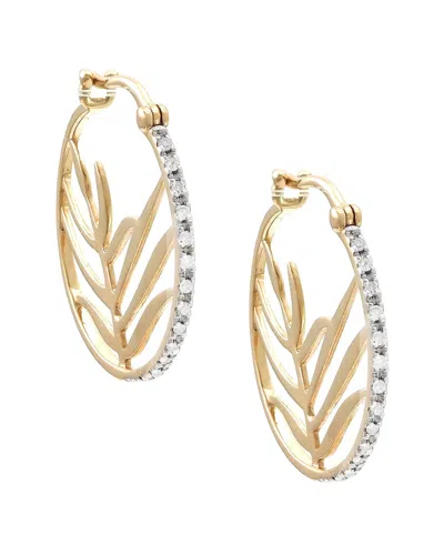 DIAMOND SELECT CUTS 0.10 CT. TW. DIAMOND 14K EARRINGS
