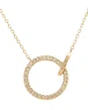Diamond Select Cuts 0.10 Ct. Tw. Diamond 14k Necklace In Gold