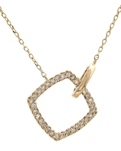 DIAMOND SELECT CUTS 0.10 CT. TW. DIAMOND 14K NECKLACE