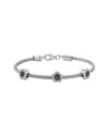 Diamond Select Cuts 0.10 Ct. Tw. Diamond Silver Bangle