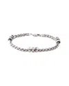 Diamond Select Cuts 0.10 Ct. Tw. Diamond Silver Bracelet