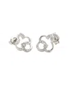 Diamond Select Cuts 0.11 Ct. Tw. Diamond 14k Earrings In Metallic