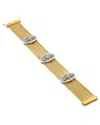 Diamond Select Cuts 0.11 Ct. Tw. Diamond Silver Bracelet In Gold