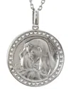 Diamond Select Cuts 0.11 Ct. Tw. Diamond Silver Necklace