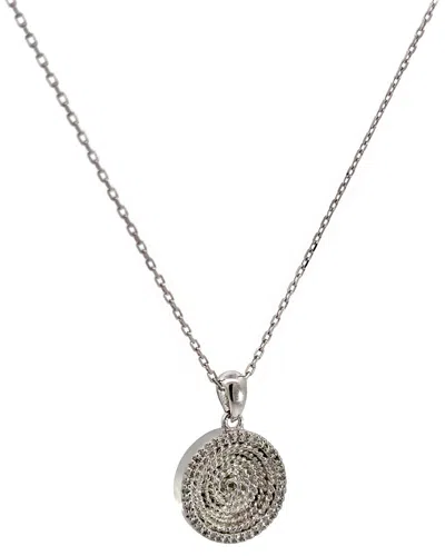 DIAMOND SELECT CUTS 0.12 CT. TW. DIAMOND SILVER NECKLACE