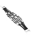 Diamond Select Cuts 0.13 Ct. Tw. Diamond & 6-7mm Pearl Silver Bracelet