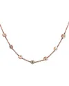 Diamond Select Cuts 0.13 Ct. Tw. Diamond Silver Necklace