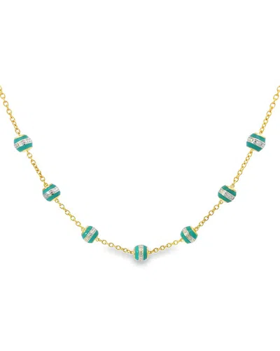 Diamond Select Cuts 0.13 Ct. Tw. Diamond Silver Necklace