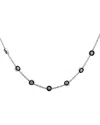 Diamond Select Cuts 0.13 Ct. Tw. Diamond Silver Necklace