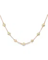 Diamond Select Cuts 0.13 Ct. Tw. Diamond Silver Necklace
