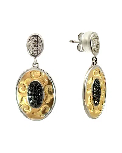 DIAMOND SELECT CUTS 0.28 CT. TW. DIAMOND & SILVER EARRINGS