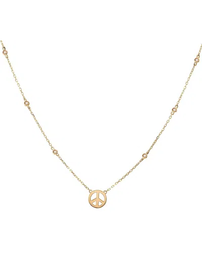 Diamond Select Cuts 14k 0.03 Ct. Tw. Diamond By The Yard Necklace