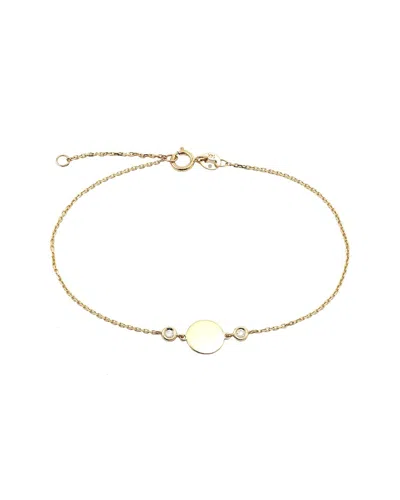 Diamond Select Cuts 14k 0.04 Ct. Tw. Diamond Bracelet