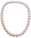 Diamond Select Cuts 14k 0.06 Ct. Tw. Diamond 11-11.5mm Pearl Necklace