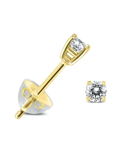 Diamond Select Cuts 14k 0.09 Ct. Tw. Diamond Earrings In Gold