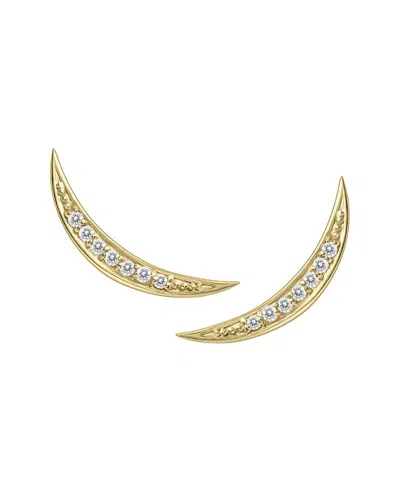 Diamond Select Cuts 14k 0.14 Ct. Tw. Diamond Earrings In Gold