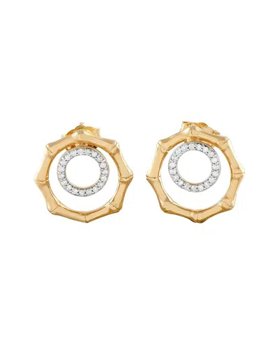 Diamond Select Cuts 14k 0.16 Ct. Tw. Diamond Earring In Gold