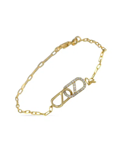 Diamond Select Cuts 14k 0.20 Ct. Tw. Diamond Bracelet In Gold
