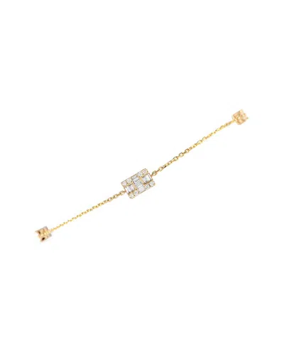 Diamond Select Cuts 14k 0.20 Ct. Tw. Diamond Bracelet In Gold