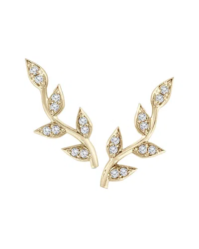 Diamond Select Cuts 14k 0.20 Ct. Tw. Diamond Earrings In Gold