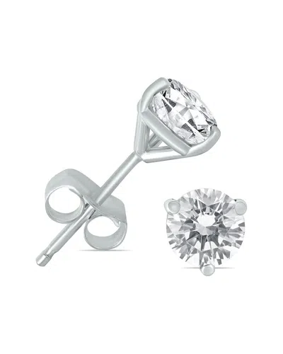 Diamond Select Cuts 14k 0.23 Ct. Tw. Diamond Earrings In Metallic